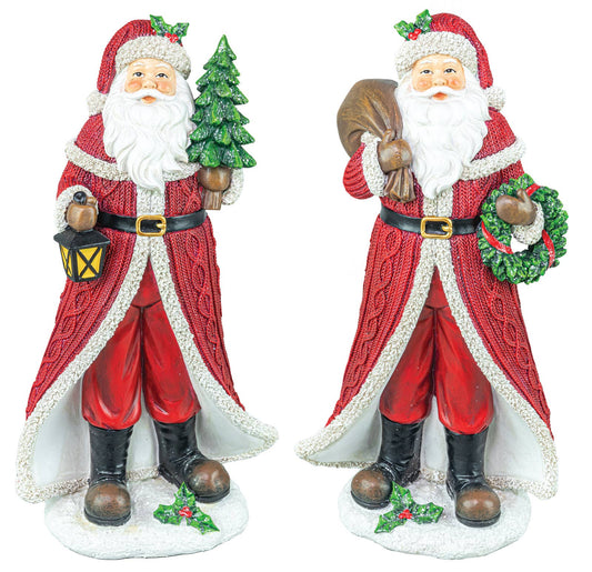 Long Coat Santa Tabletop - Nifty Decor & More
