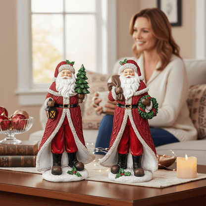 Long Coat Santa Tabletop - Nifty Decor & More