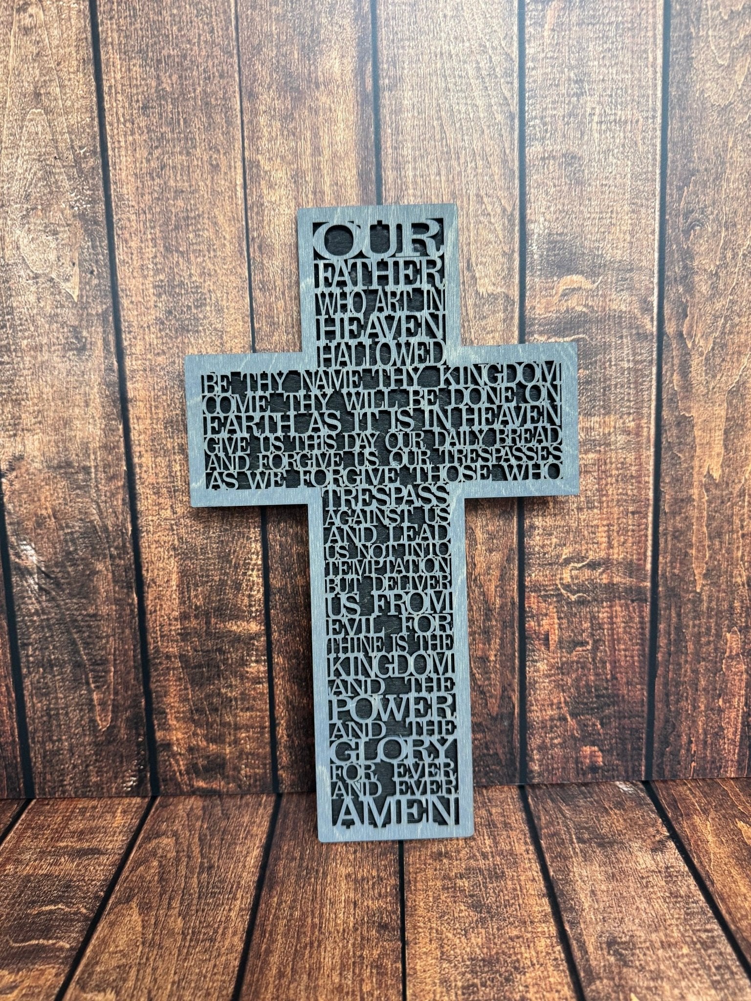Lords Prayer Cross
