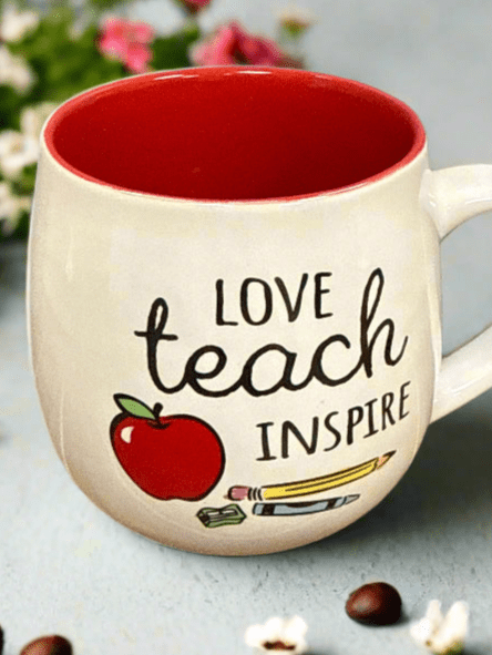 Love Teach Inspire Teacher Mug - Nifty Decor & More