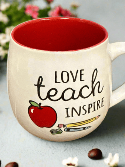 Love Teach Inspire Teacher Mug - Nifty Decor & More