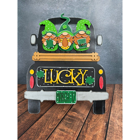 Lucky St. Patrick's Day Truck Interchangeable Add On with Truck