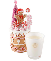 LUX Fresh Gingerbread 14 oz. Gift Box Candle Candle Holder   