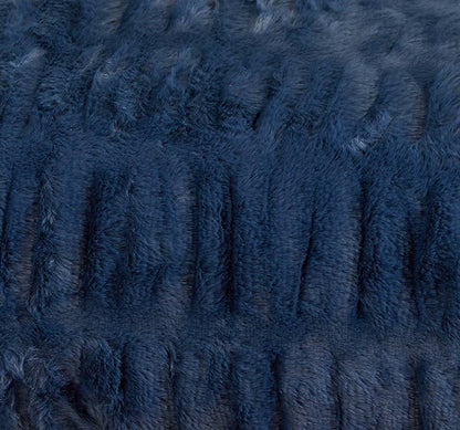 Luxury Heavyweight Ruched Throw Blankets 50" x 60"