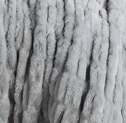 Luxury Heavyweight Ruched Throw Blankets 50" x 60"