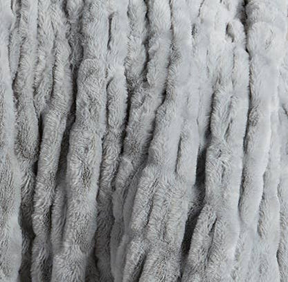 Luxury Heavyweight Ruched Throw Blankets 50" x 60"