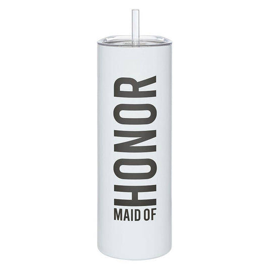 Maid of Honor Matte Skinny Tumbler Tumblers