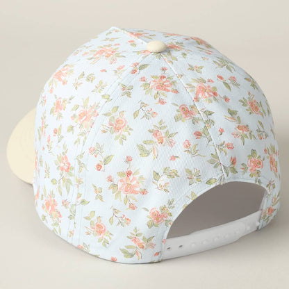 MAMA Embroidered Flower Pattern Trucker Hat - Nifty Decor & More