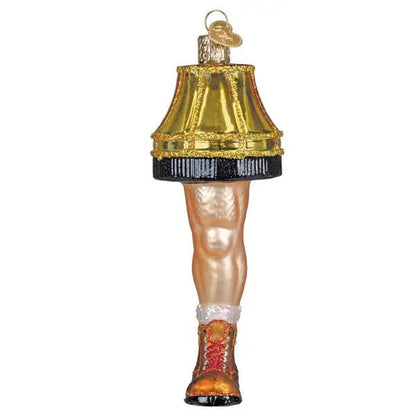 Man Leg Lamp Ornament - Nifty Decor & More
