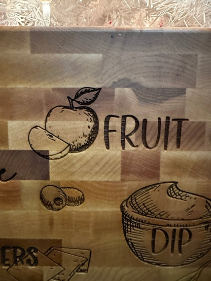 Maple End-Grain Butcher Block Cutting Boards