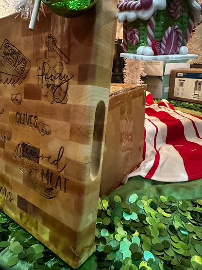 Maple End-Grain Butcher Block Cutting Boards