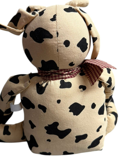 Mason Cow Doll Home Decor | Rustic Farmhouse Style | Cute Cow Plushie for Living Room, Nursery & Gifts - Nifty Decor & More
