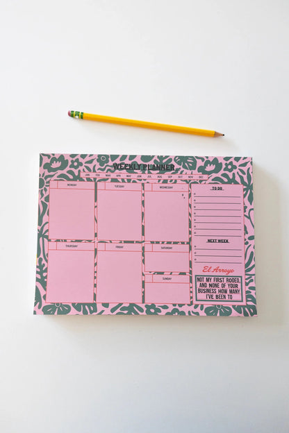 Mentally in Mexico - Weekly Planner (52 Weeks) - Nifty Decor & More