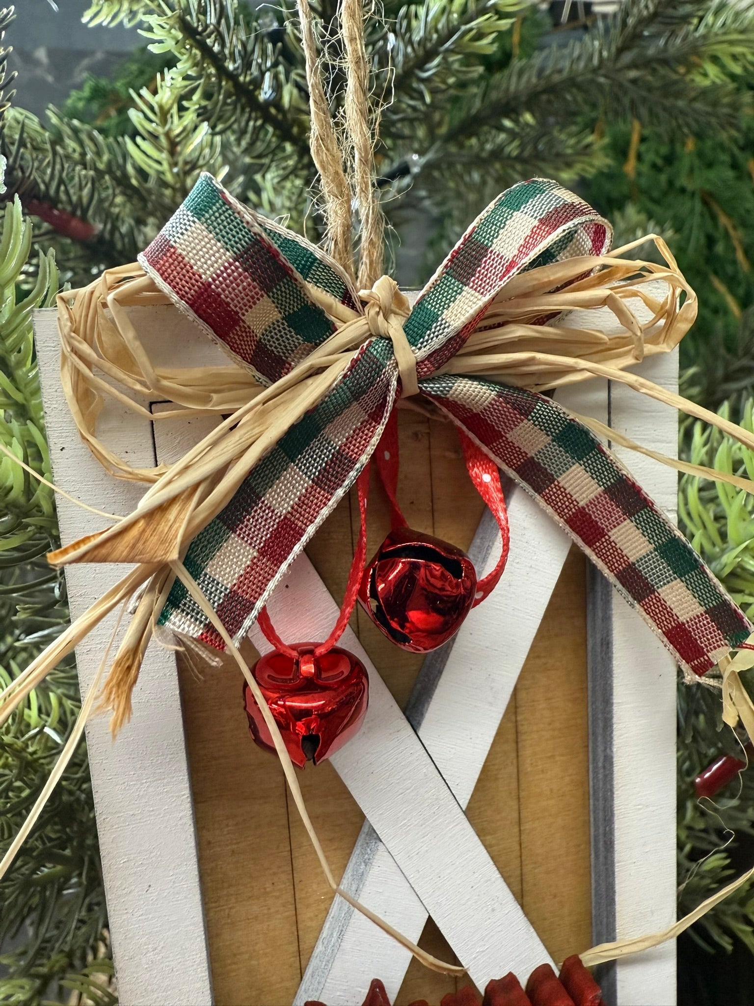 Merry Christmas Barn Door Ornament Christmas Ornament