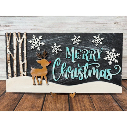 Merry Christmas Sign - Nifty Decor & More