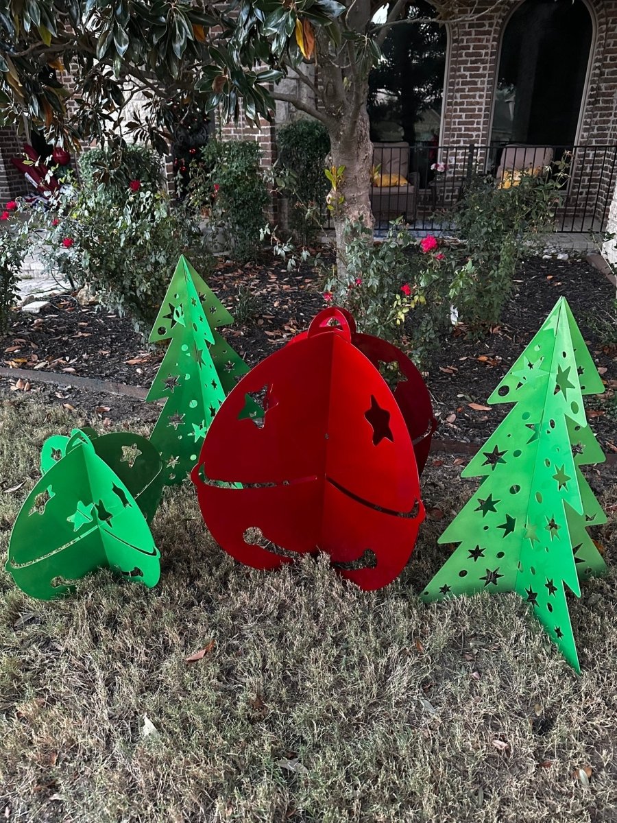 Metal Jingle Bell Outdoor Decor - Nifty Decor & More