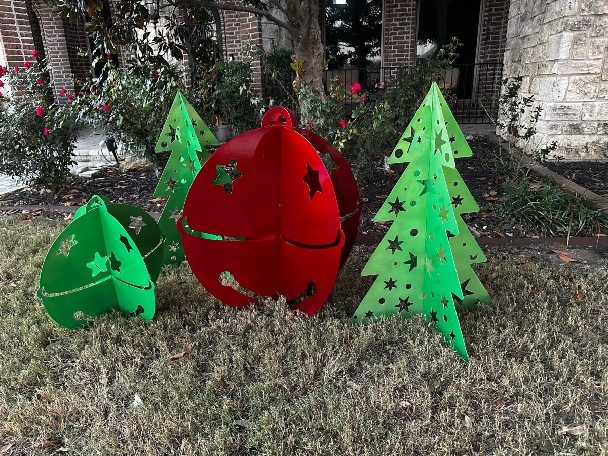 Metal Jingle Bell Outdoor Decor - Nifty Decor & More