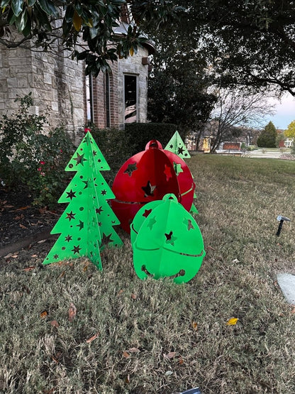 Metal Jingle Bell Outdoor Decor - Nifty Decor & More