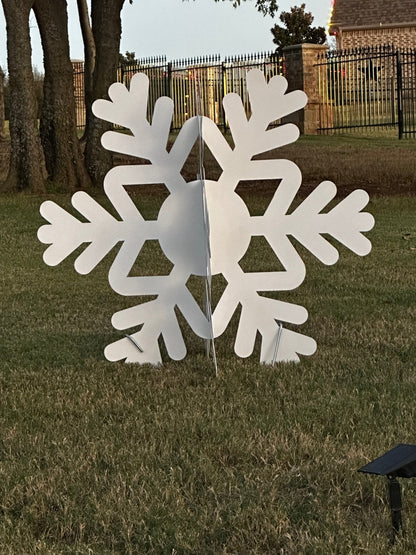 Metal Snowflakes Outdoor Decor - Nifty Decor & More