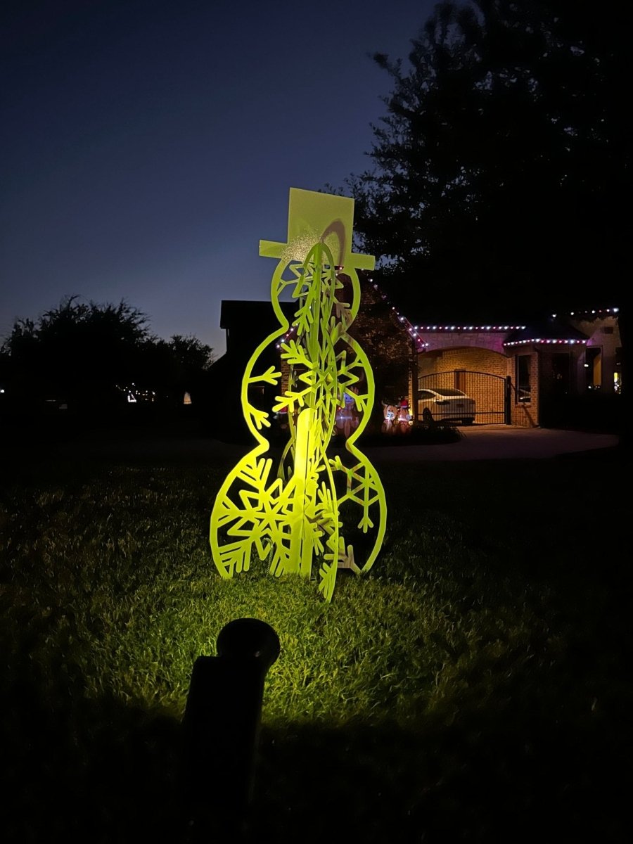 Metal Snowman Outdoor Decor - Nifty Decor & More