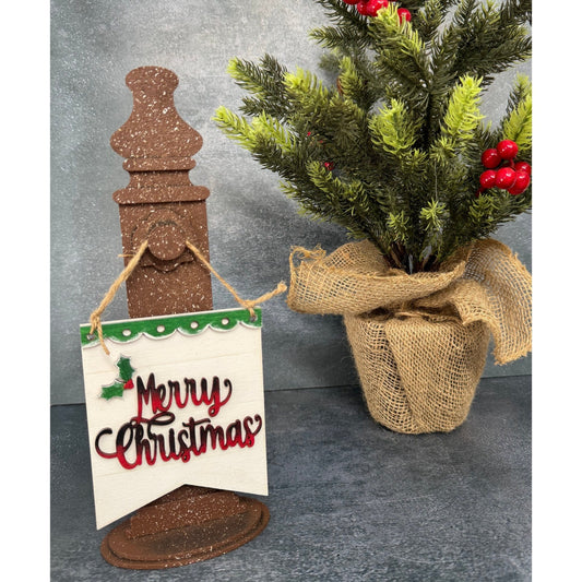 Mini Christmas Hanger Signs - Nifty Decor & More