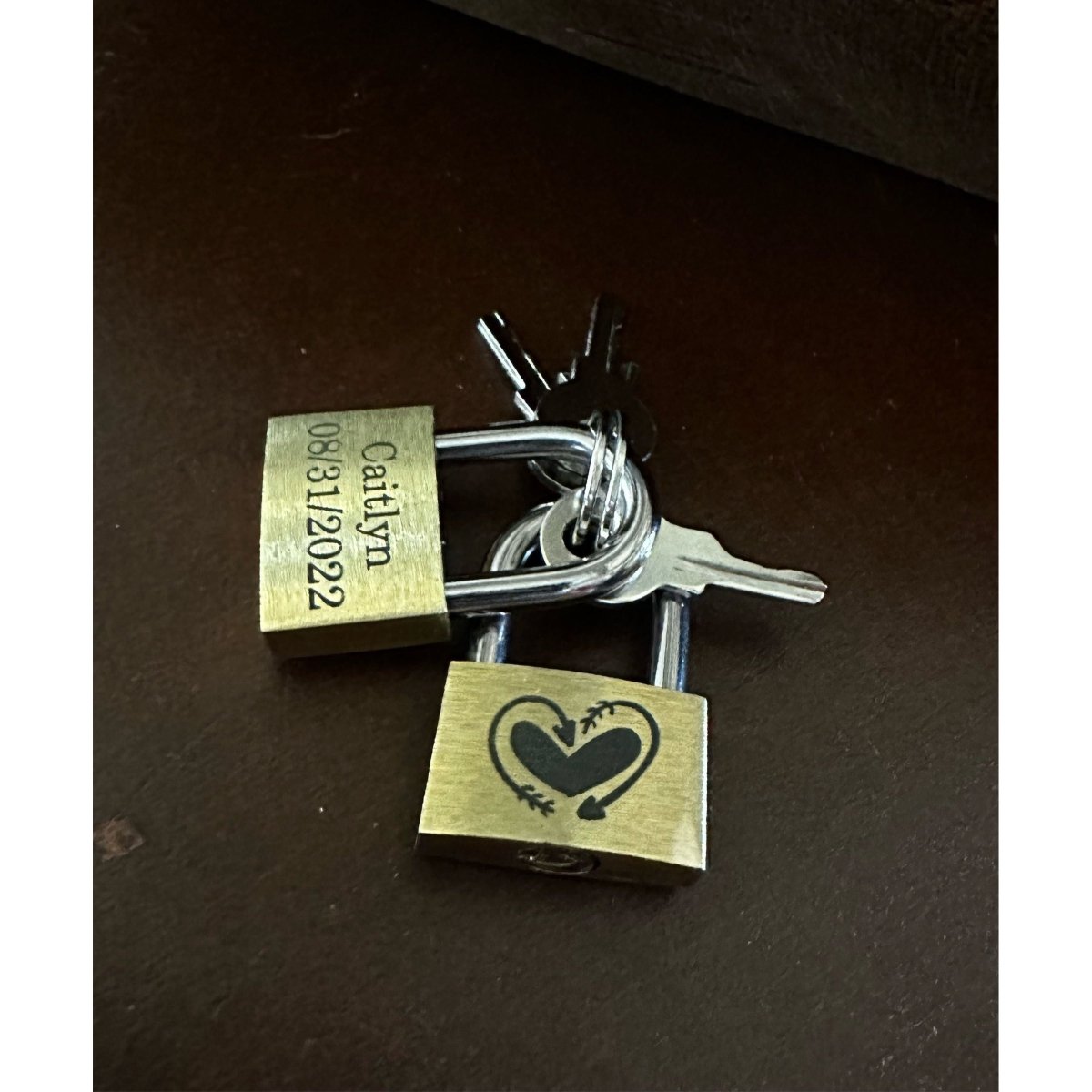 Mini Love Locks (pair) - Nifty Decor & More
