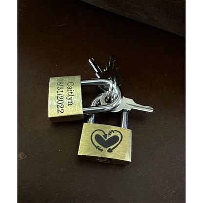 Mini Love Locks (pair) - Nifty Decor & More