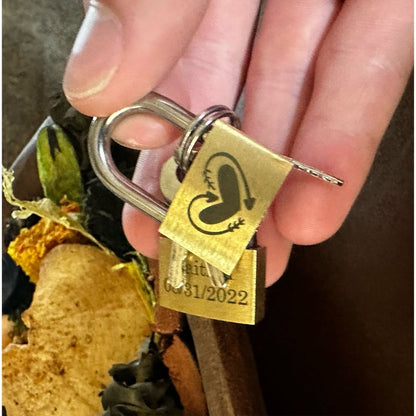 Mini Love Locks (pair) - Nifty Decor & More