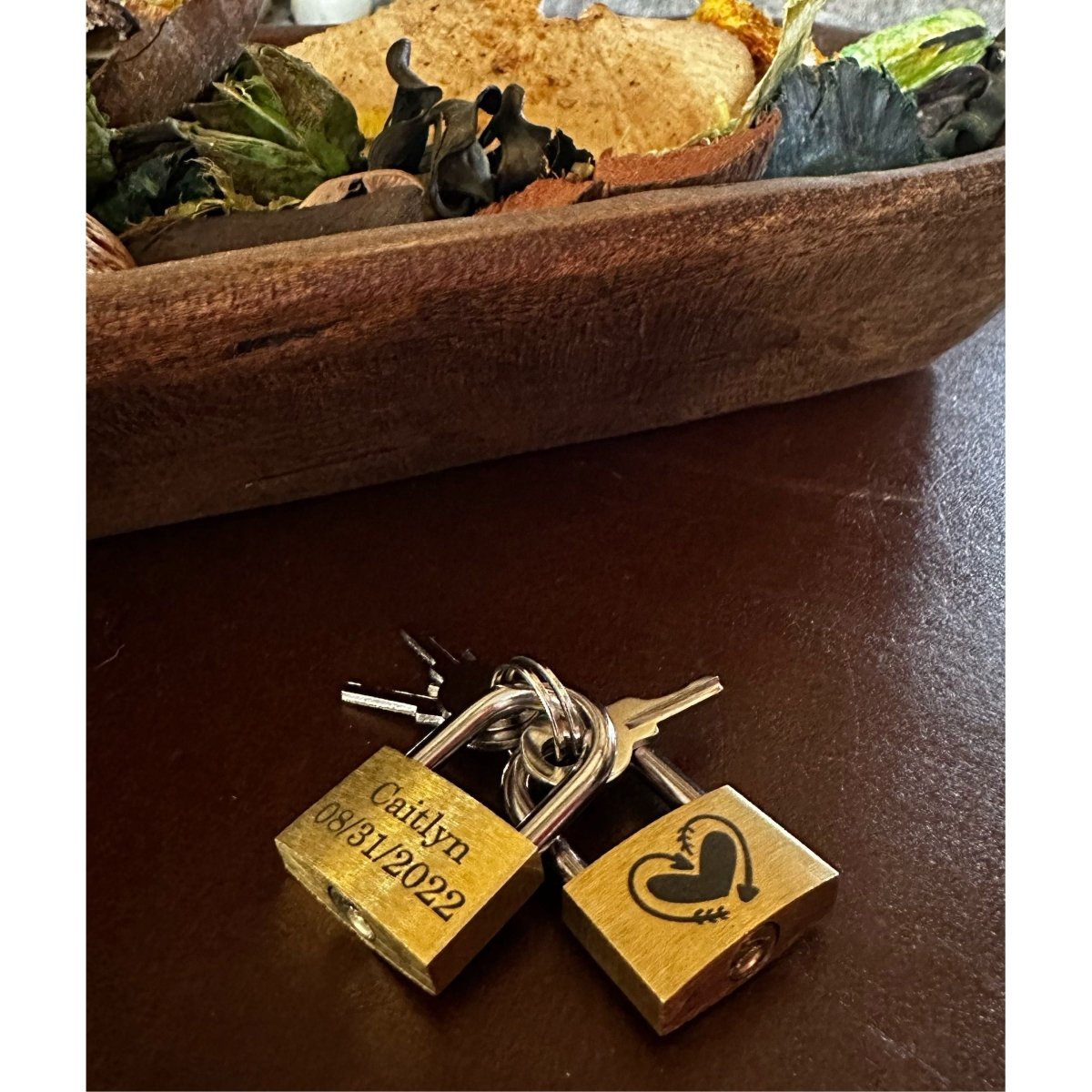 Mini Love Locks (pair) - Nifty Decor & More
