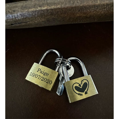 Mini Love Locks (pair) - Nifty Decor & More
