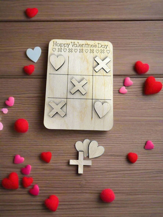 Mini Valentine Tic Tac Toe Valentine Gift
