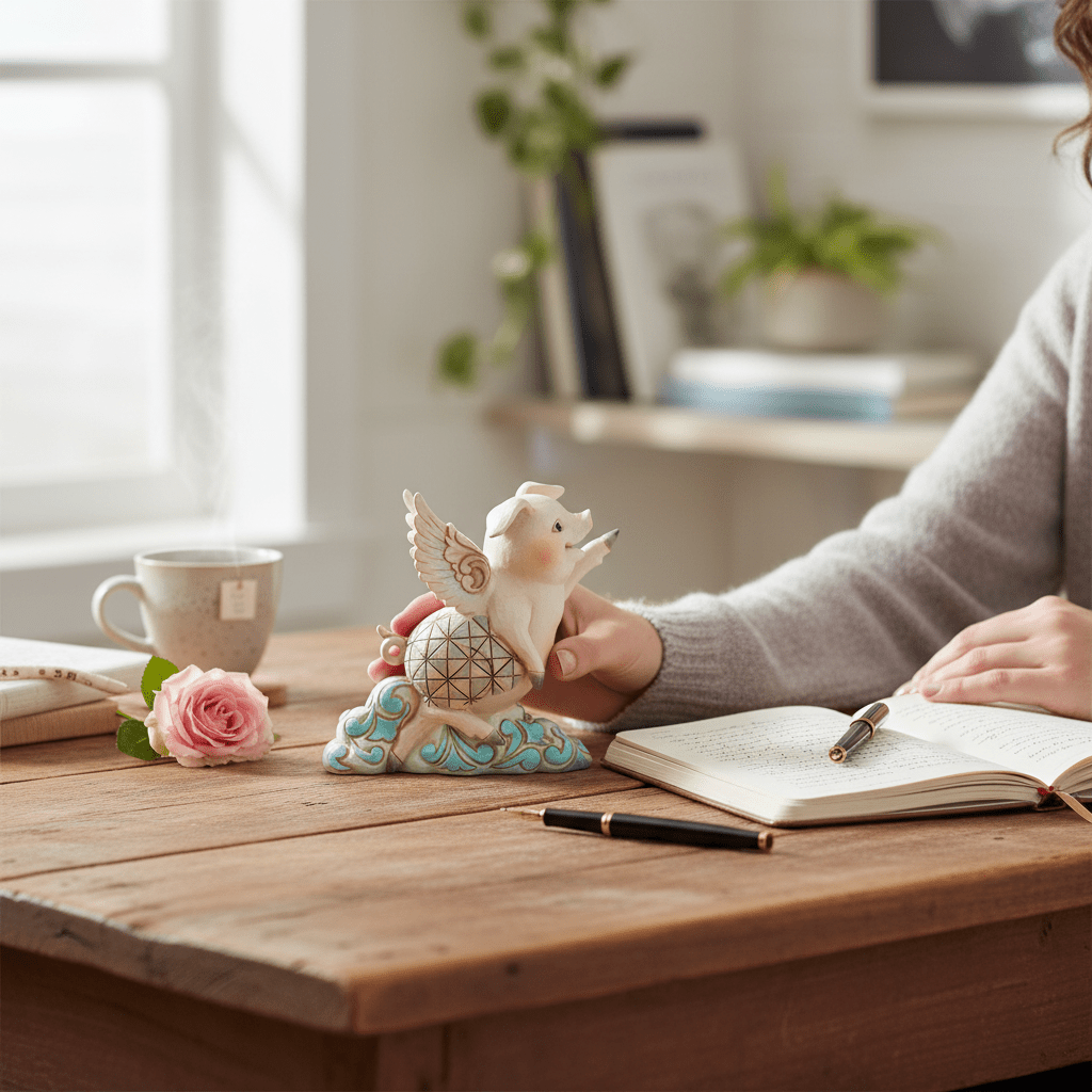 Miniature Flying Pig - Nifty Decor & More