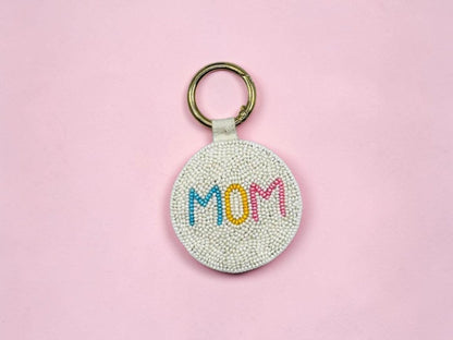 MOM Beaded Keychain - Nifty Decor & More