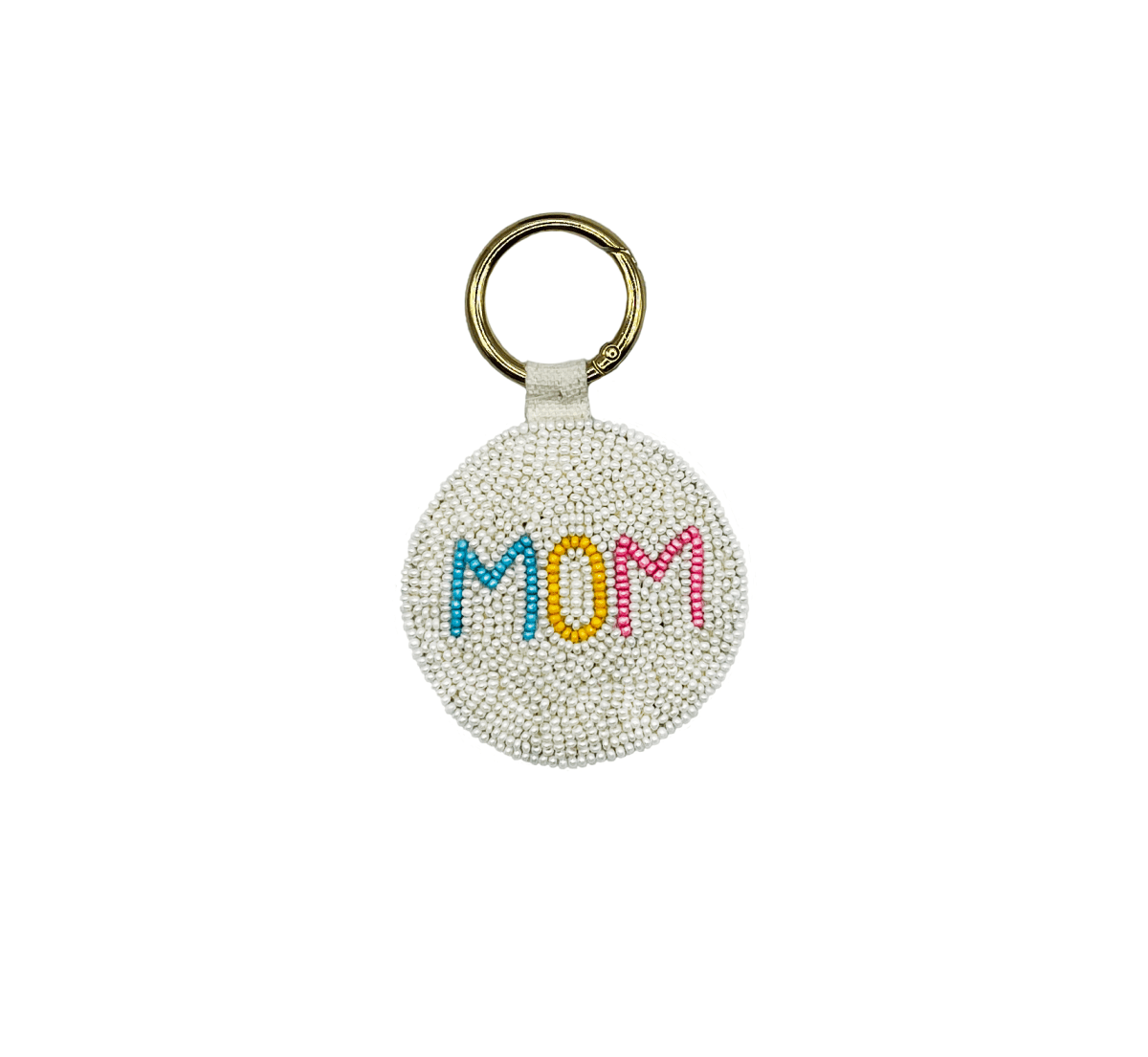 MOM Beaded Keychain - Nifty Decor & More