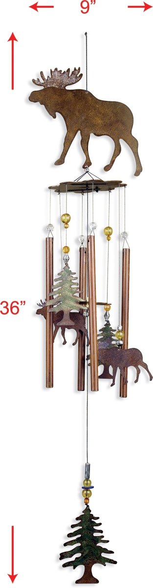 Moose 36" Chime - Nifty Decor & More
