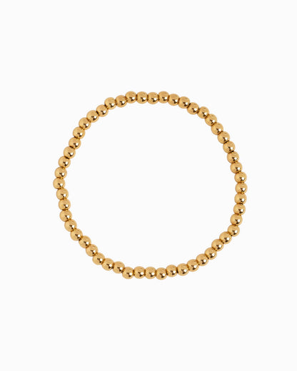 MOP Clover Stretch Beaded Bracelets, Set of 3