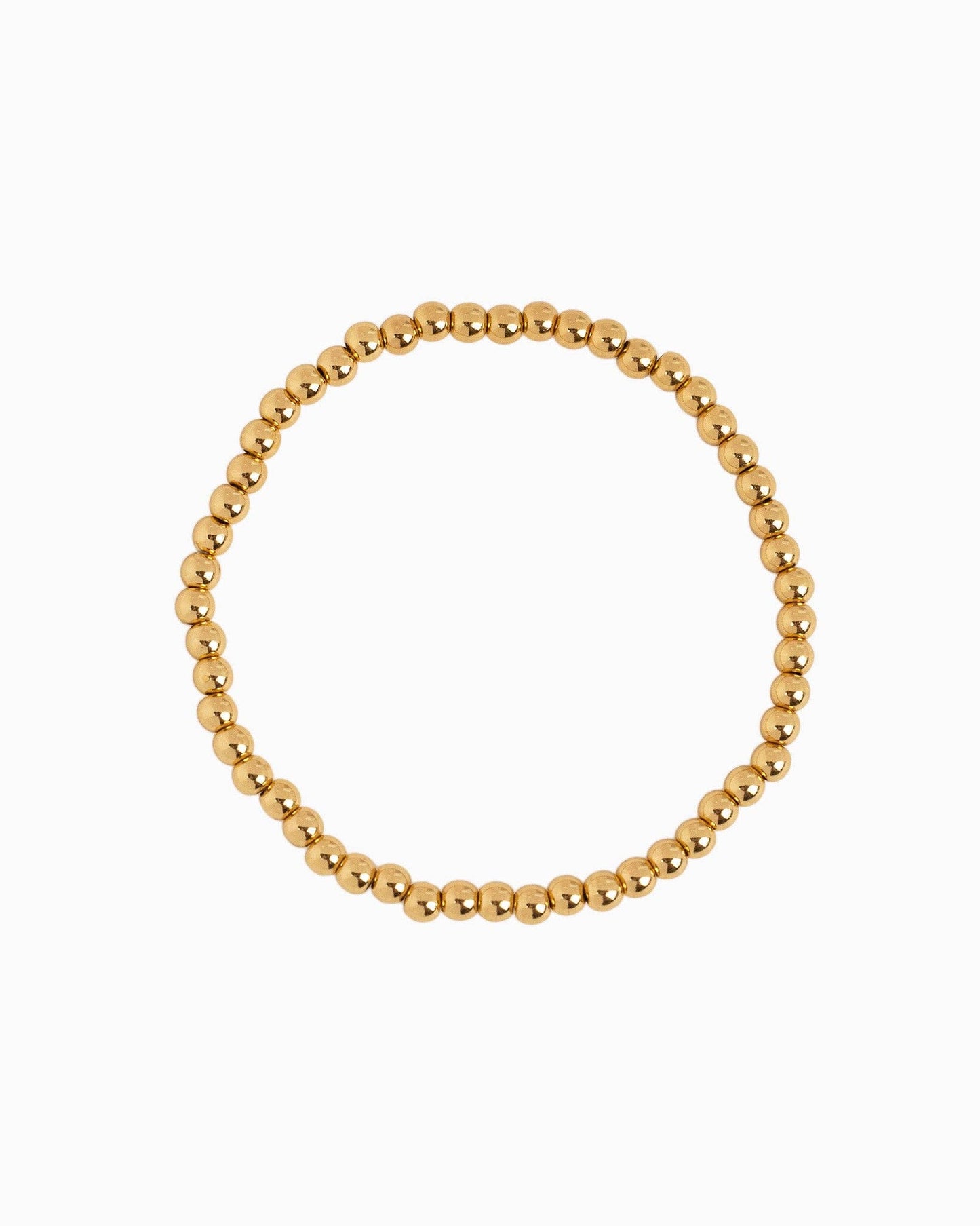 MOP Clover Stretch Beaded Bracelets, Set of 3 - Nifty Decor & More