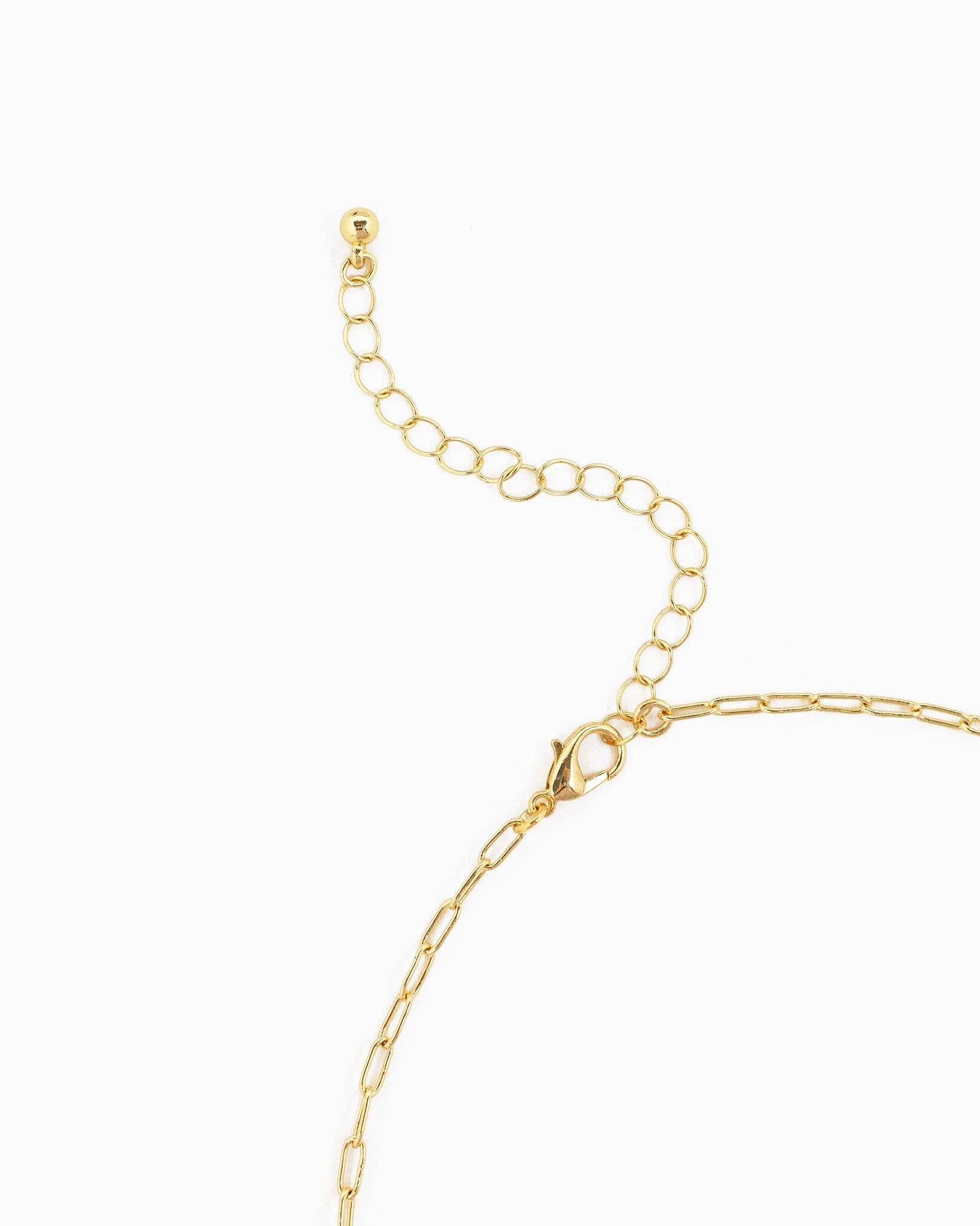 MOP Clover Triple Charm Necklace - Nifty Decor & More