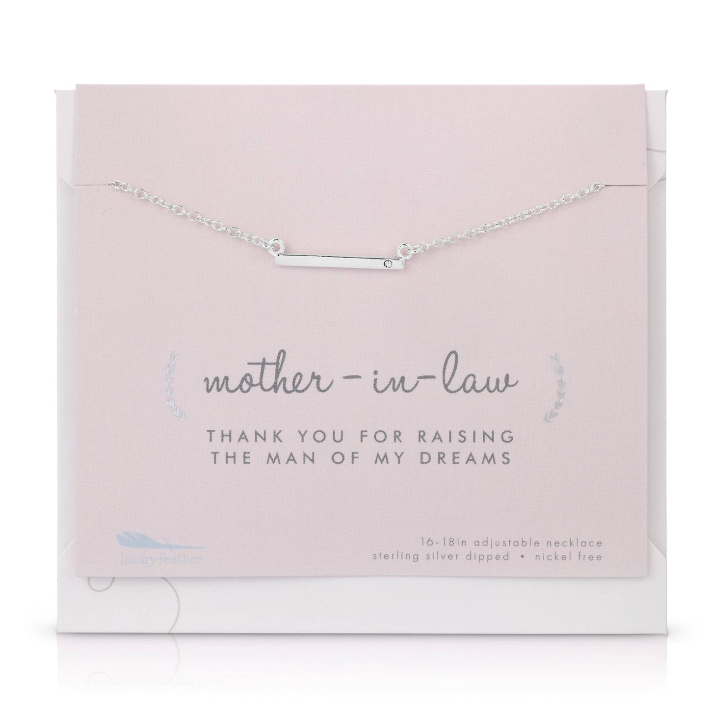 Mother of Groom Necklace & Card Set - Best Day Ever Wedding Jewelry - Nifty Decor & More