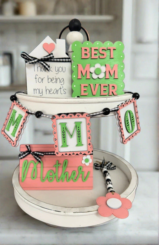 Mother's Day Tiered Tray Tiered Tray