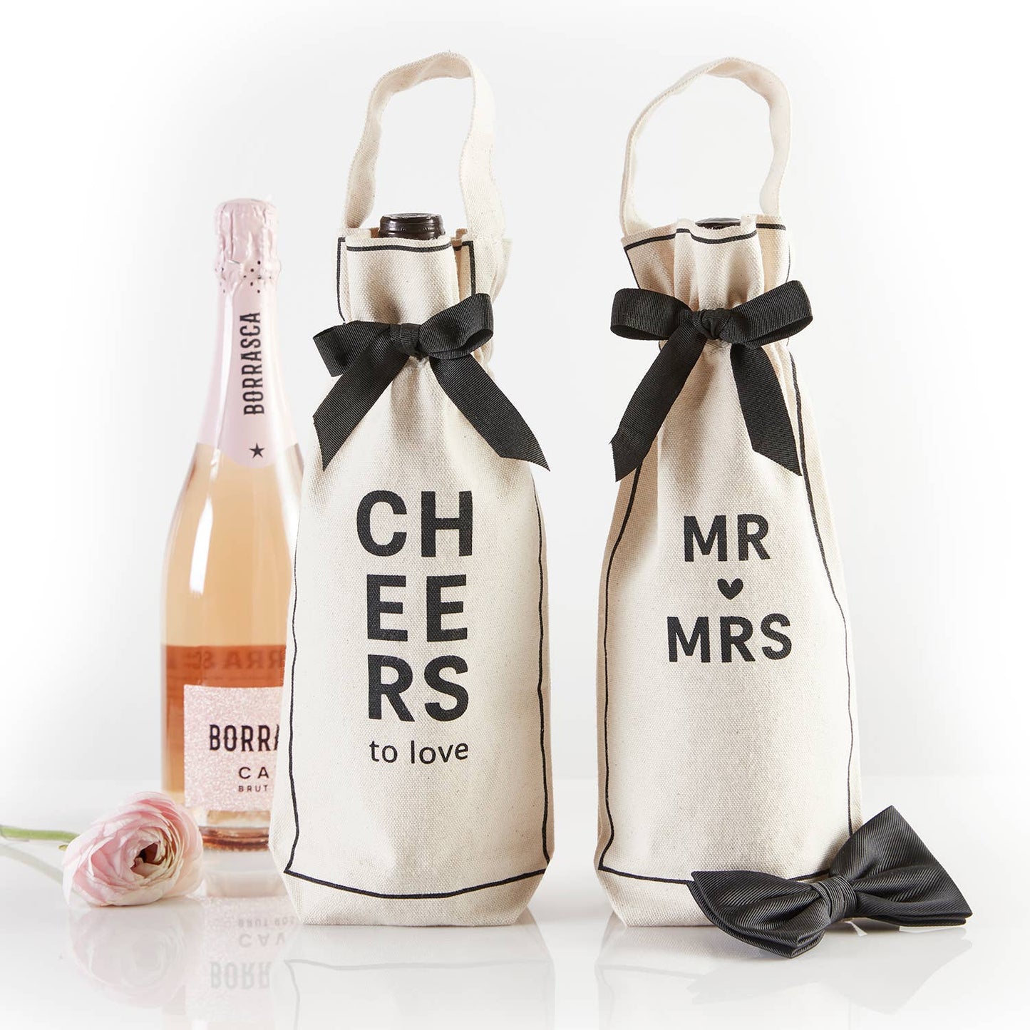 Mr. and Mrs. Wine Bag - Nifty Decor & More