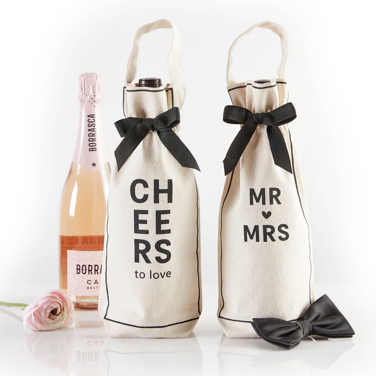 Mr. and Mrs. Wine Bag - Nifty Decor & More