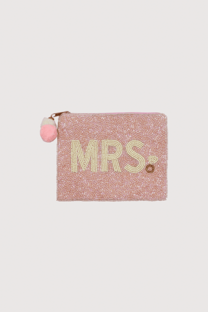Mrs. Beaded Coin Pouch - Nifty Decor & More