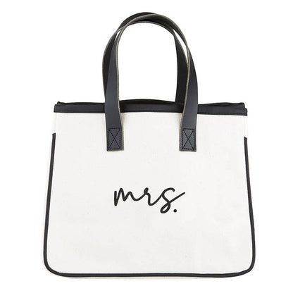 Mrs. - Mini Canvas Tote - Nifty Decor & More