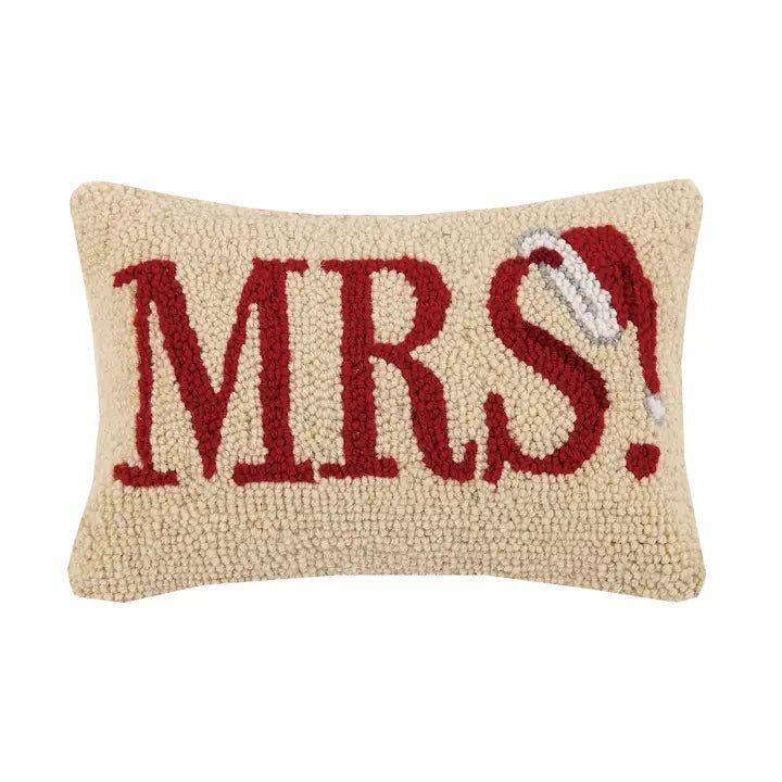 Mrs. Santa Hook Pillow - Nifty Decor & More