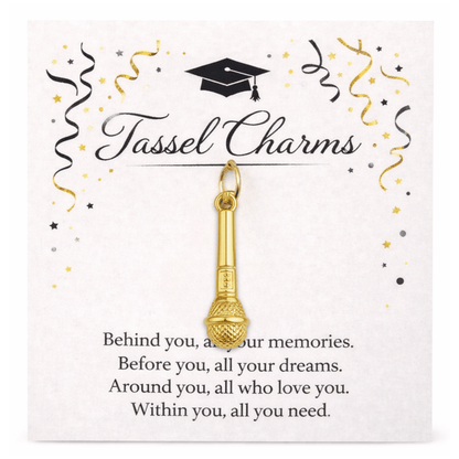 Music Graduation Tassel Charm - Nifty Decor & More