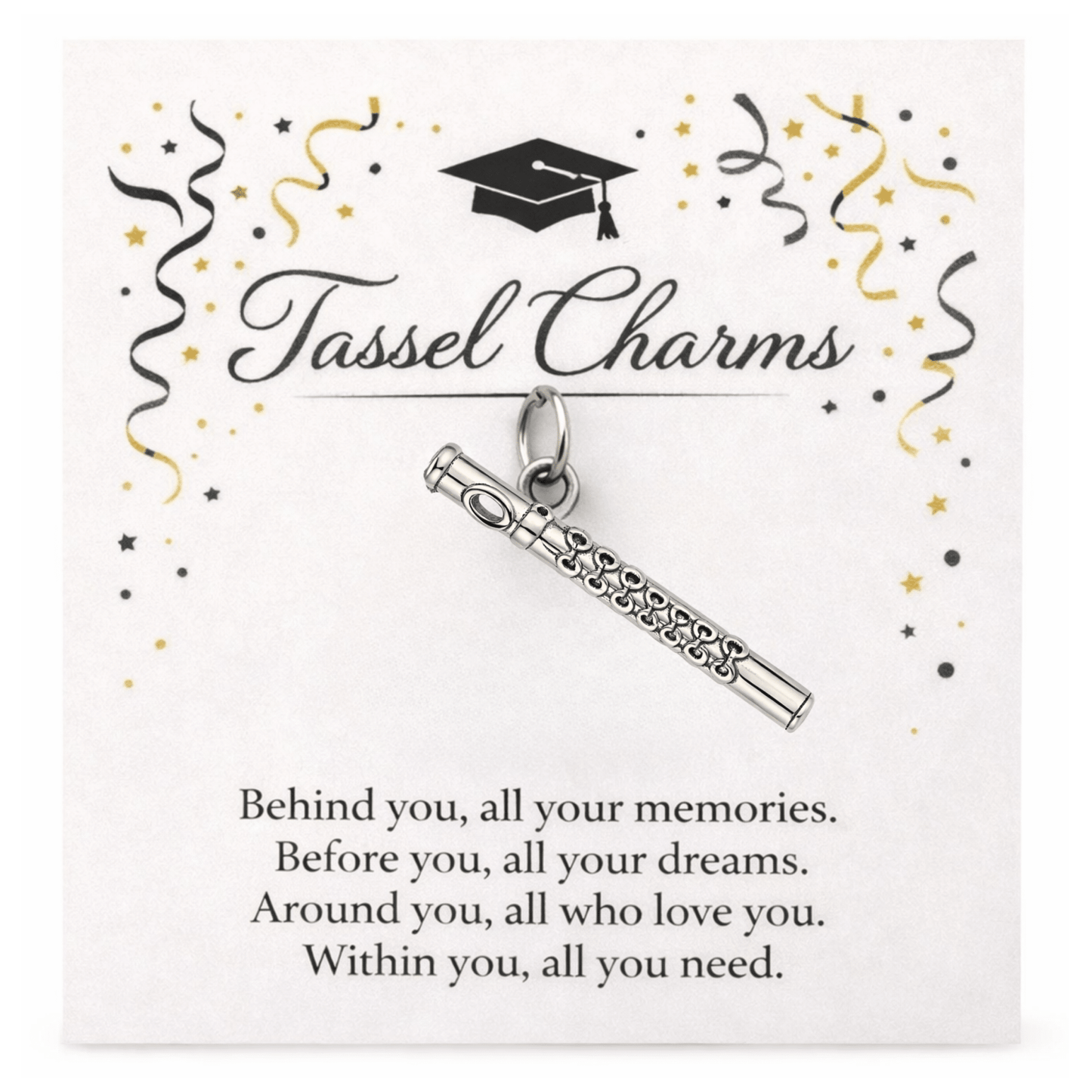 Music Graduation Tassel Charm - Nifty Decor & More