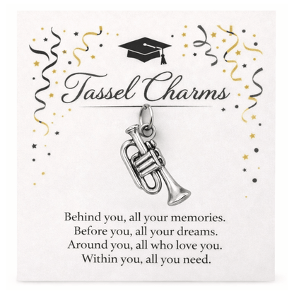 Music Graduation Tassel Charm - Nifty Decor & More