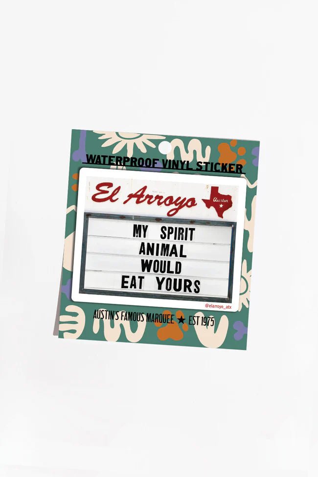 My Spirit Animal - Sticker - Nifty Decor & More