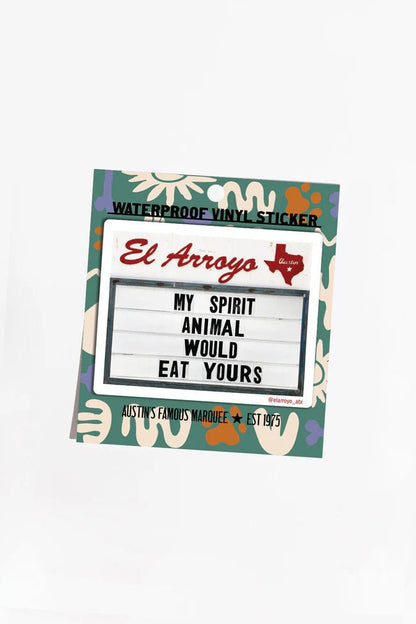 My Spirit Animal - Sticker - Nifty Decor & More